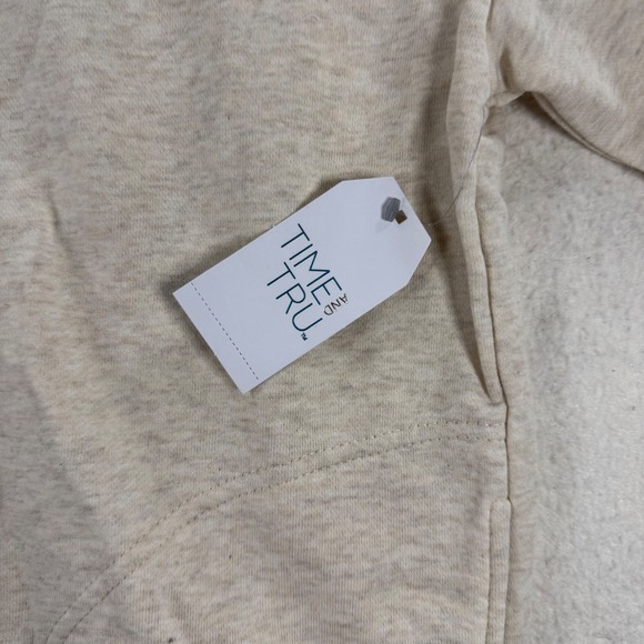 Time and Tru Womens XL 16/18 Button Up Mock Neck Sweatshirt Pullover Long Sleeve - Picture 8 of 11